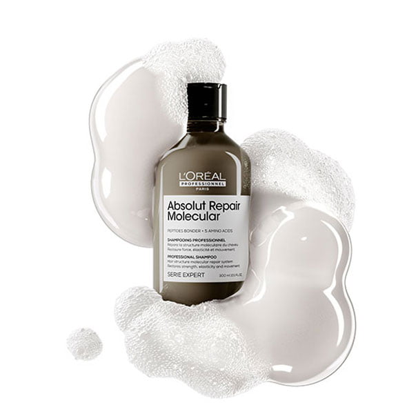L’Oréal Absolut Repair Molecular Shampoo шампоан за увредена коса - банер