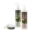 Комплект Cuccio с Коноп, купуасу и чия - душ гел, леко масло и хидратиращо крем масло
