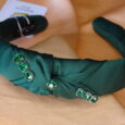 Green Silk - тиара за коса